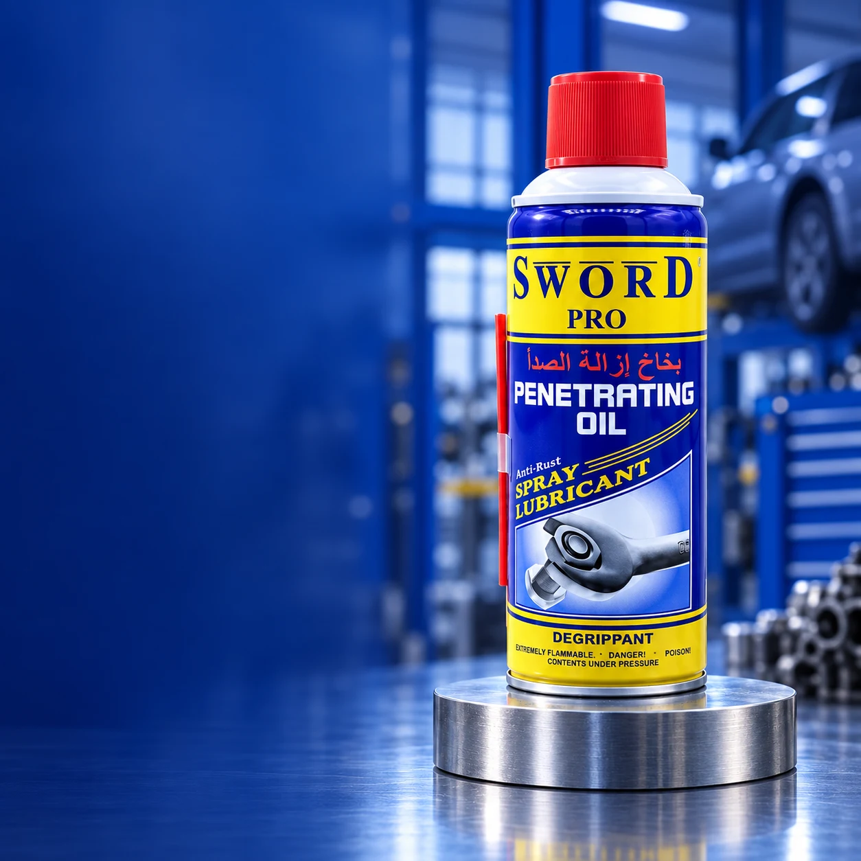 SWORD PRO Dégrippant Anti-Rouille — Penetrating Oil SW800 450ml